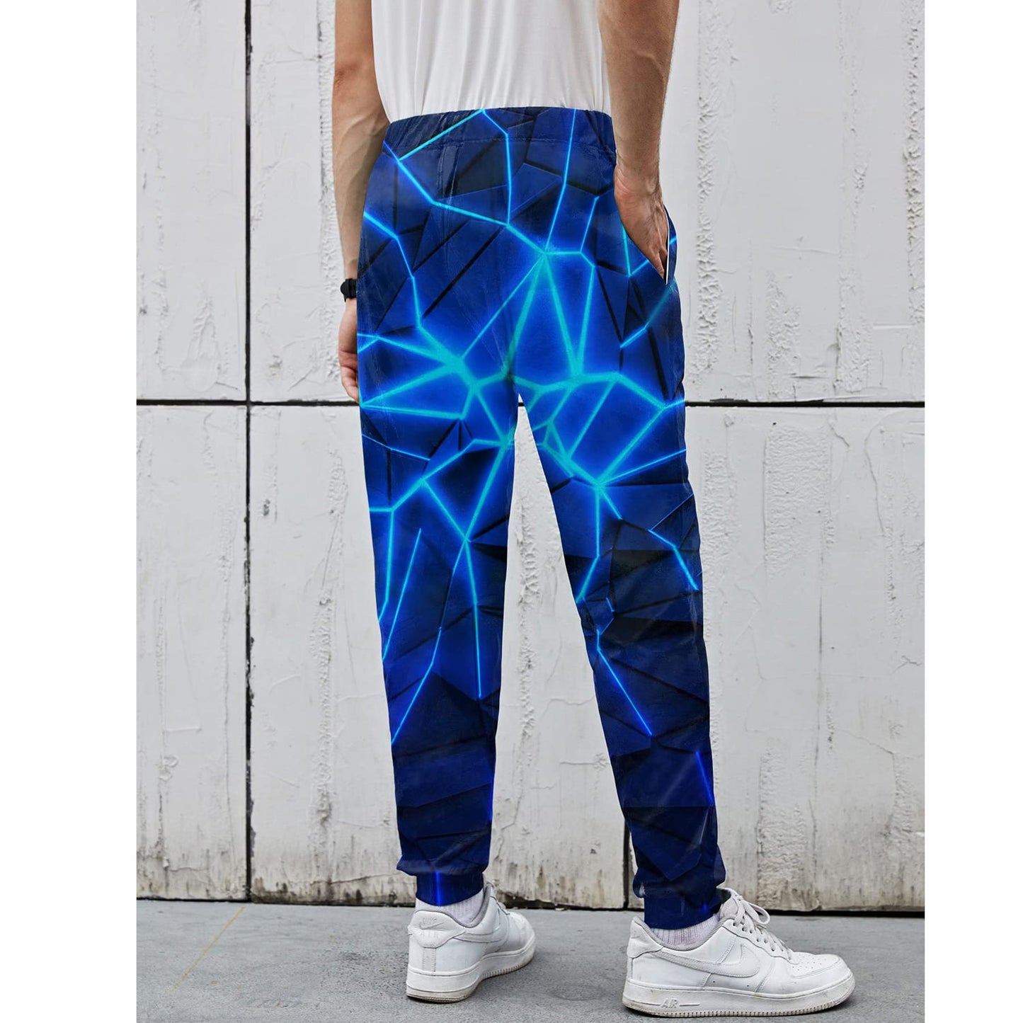 Blue Crack Funny Sweatpants