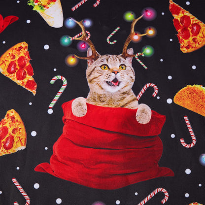 Taco Cat Xmas Ugly Christmas Sweater