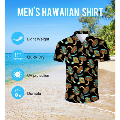 Mushroom Funny Hawaiian Shirt