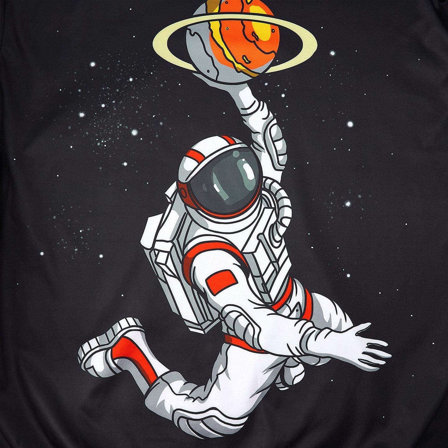 Astronaut Space Basketball Funny Hoodie