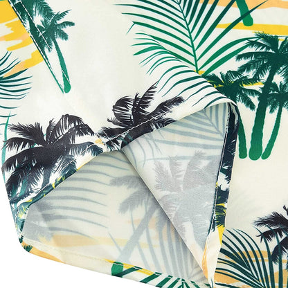 Palm Tree Leaf Funny Hawaiian Shirt