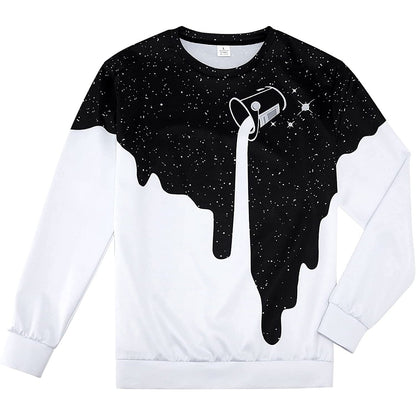 Pouring Milk Ugly Christmas Sweater